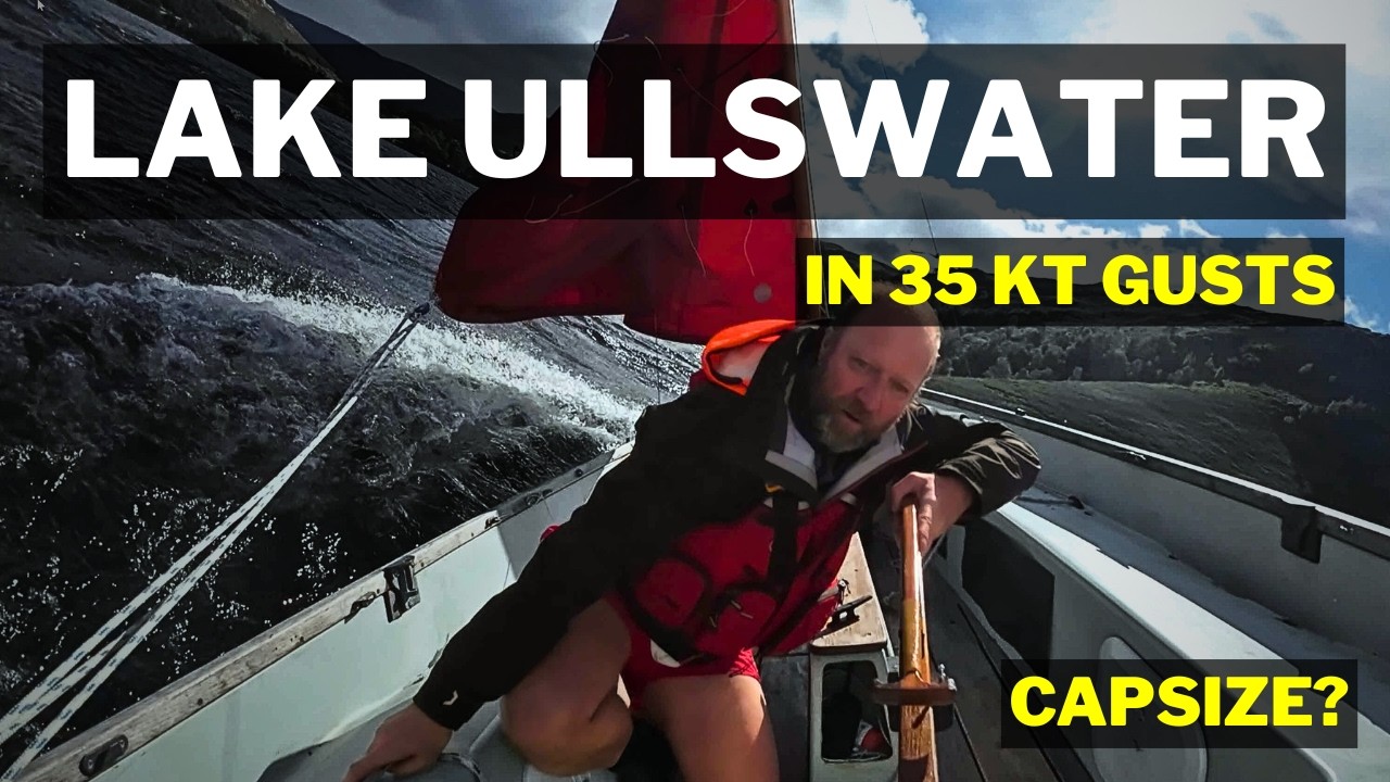 Dinghy Pushed To The Limits on Lake Ullswater In High Winds?