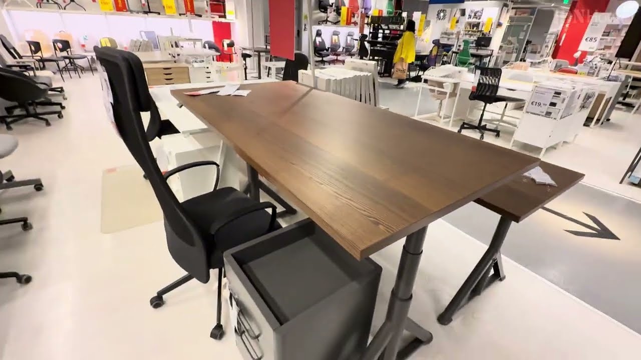 Регулируемый по высоте стол IKEA Idasen 160x80