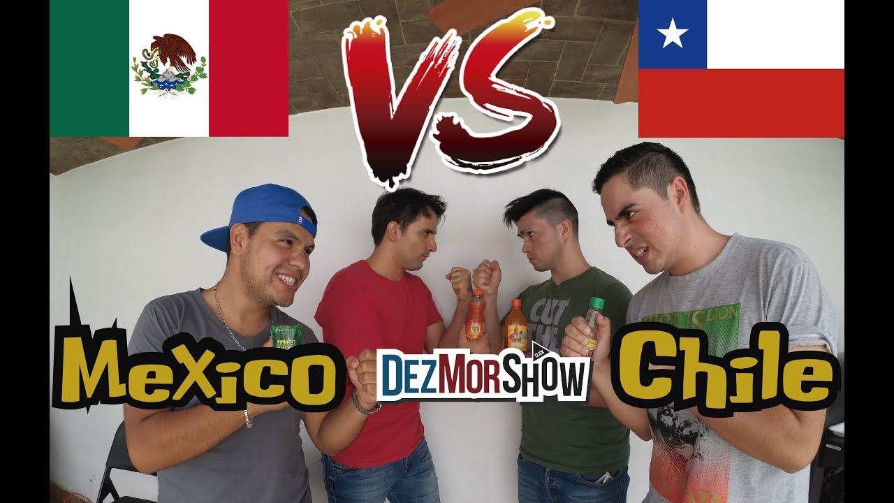 Reto de comer chile (Mexicanos Vs Chilenos)