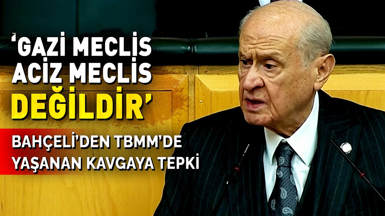 Bahçeli'den Bakanların Yemin Töreninde Yaşanan Kavgaya Sert Tepki 'Yapılan Siyasi Eşkıyalıktır'