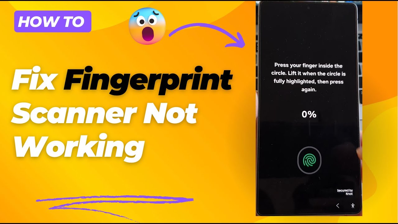 🔧 Fix Fingerprint Scanner Not Working on Samsung Galaxy S25/S25+/Ultra &ndash; Easy Solutions! 📱