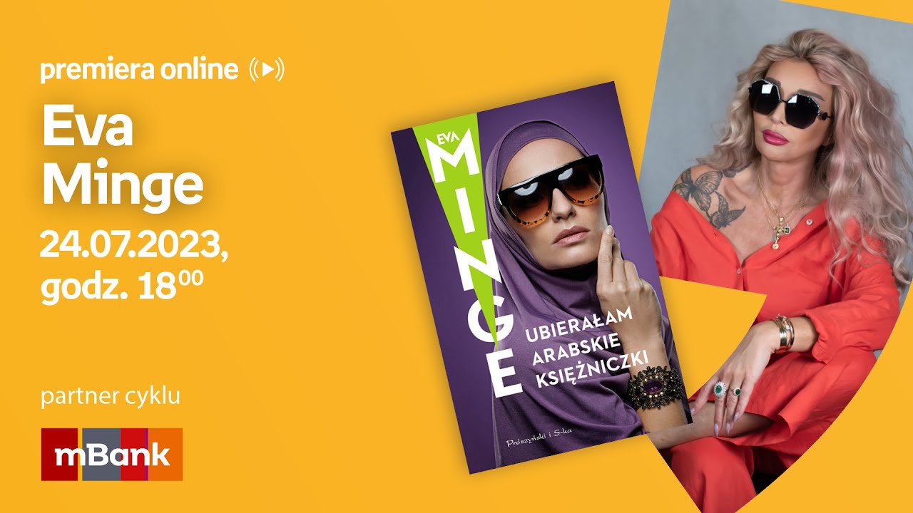 Eva Minge – PREMIERA ONLINE 24.07.2023 g.18:00