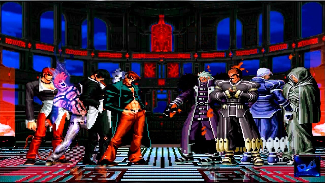 Kof Mugen Iori Team VS N.E.S.T.S Boss Team