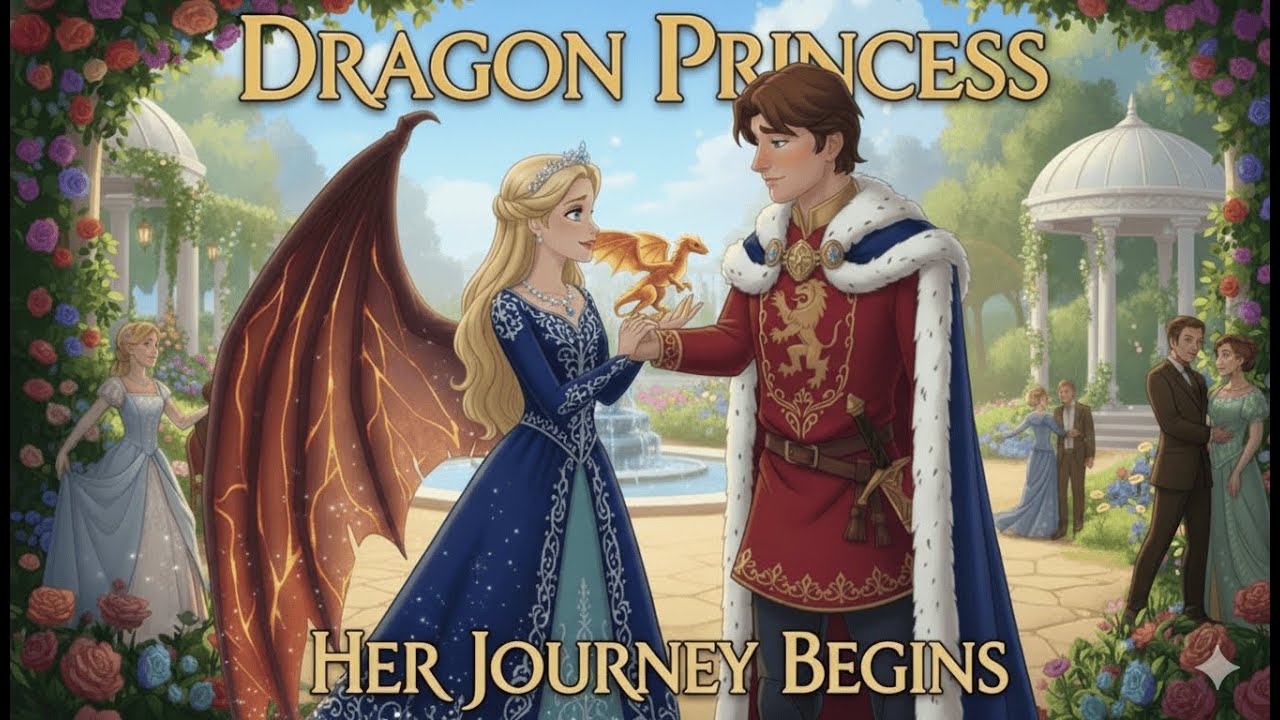 The Magical Story Of Sofiya And The Dragon Princess 💕| Story For Teenagers|