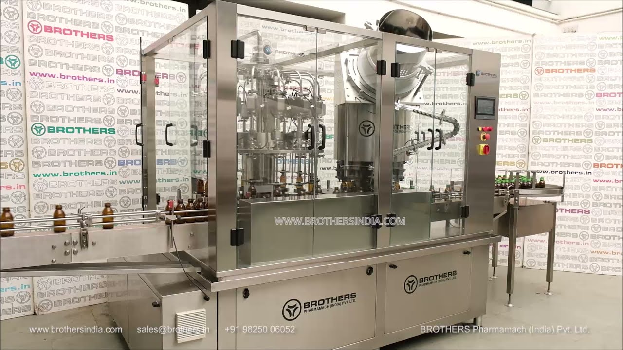 Filling and Capping Machine, Flow based Meter Liquid Filling and Capping Machine, Monoblock Machine
