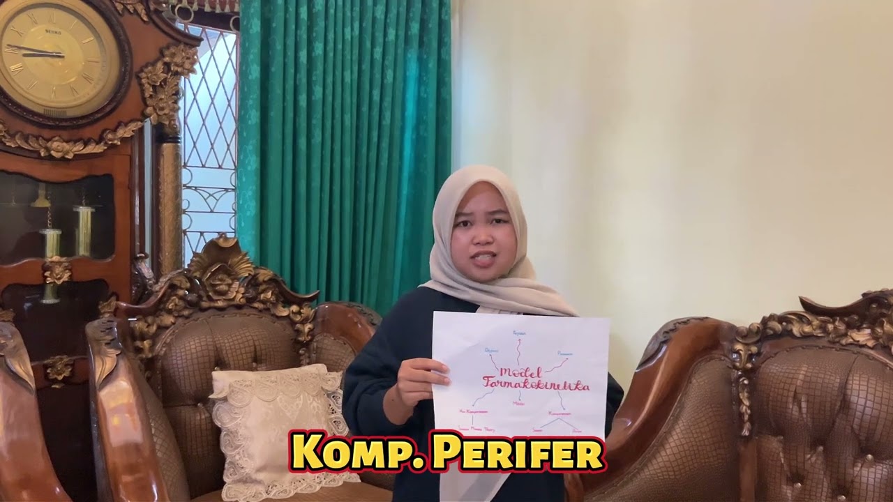 PRESENTASI MIND MAPPING MODEL FARMAKOKINETIKA, FARMASI ITERA