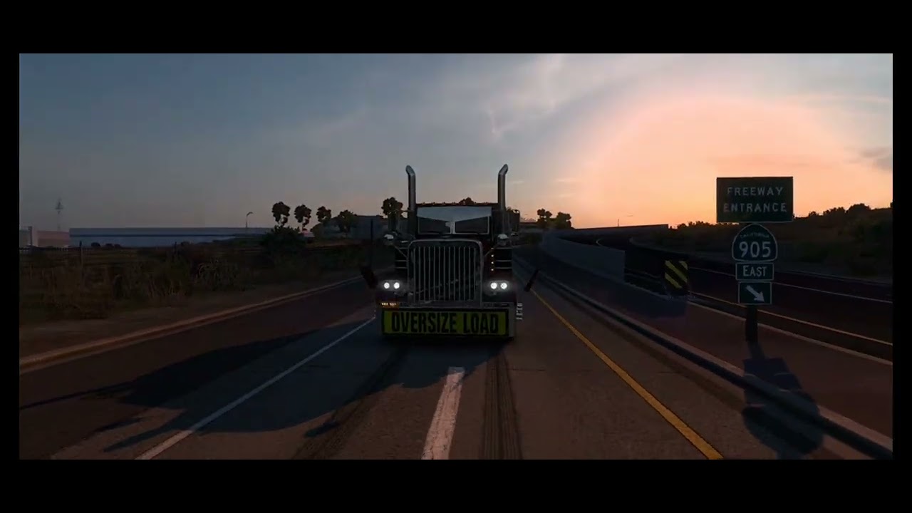 Ruta de Los Angeles a San Diego en American Truck Simulator 