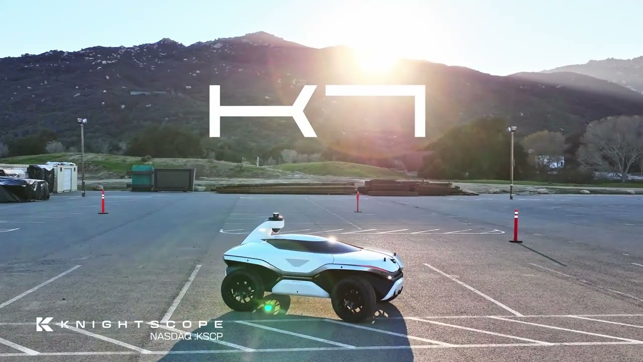 Perimeter Security Robot in Action: Meet the Knightscope K7
