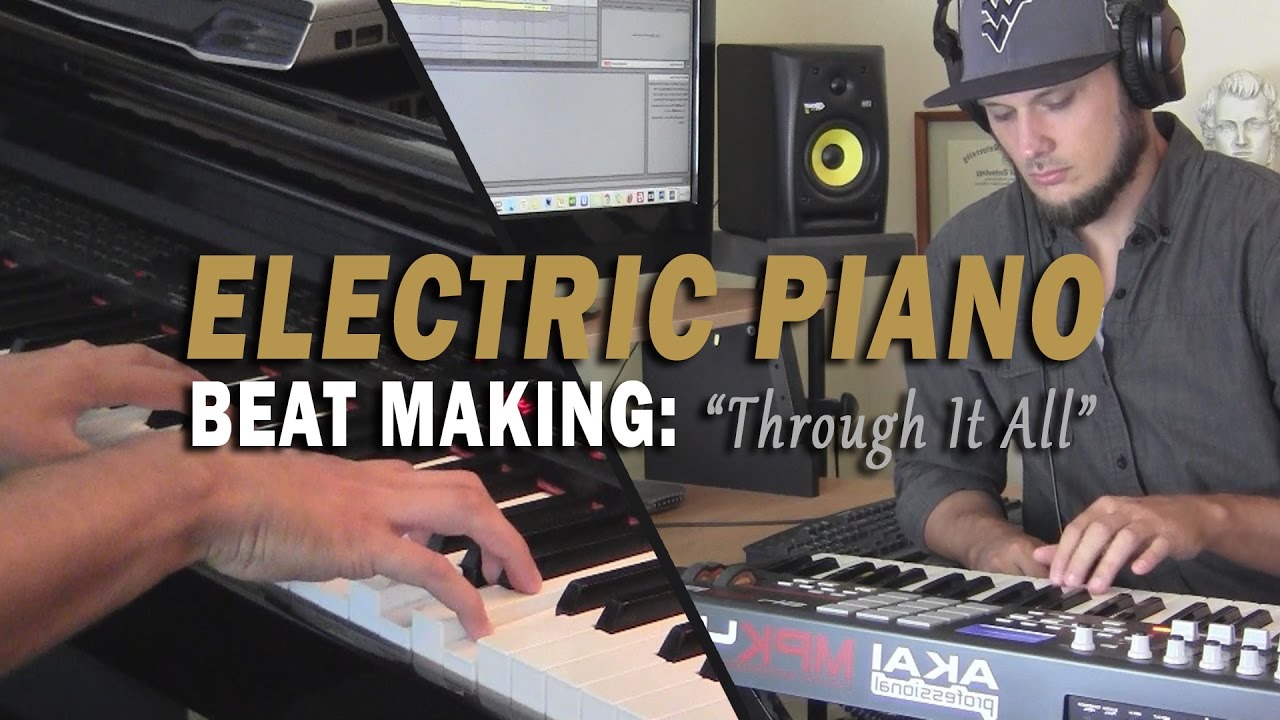 Smooth Rhodes Piano Hip Hop Beat Making Video 