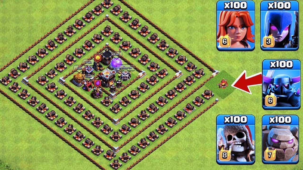 Trap vs. Troops #20: Surviving the Ultimate Clash of Clans Challenge!