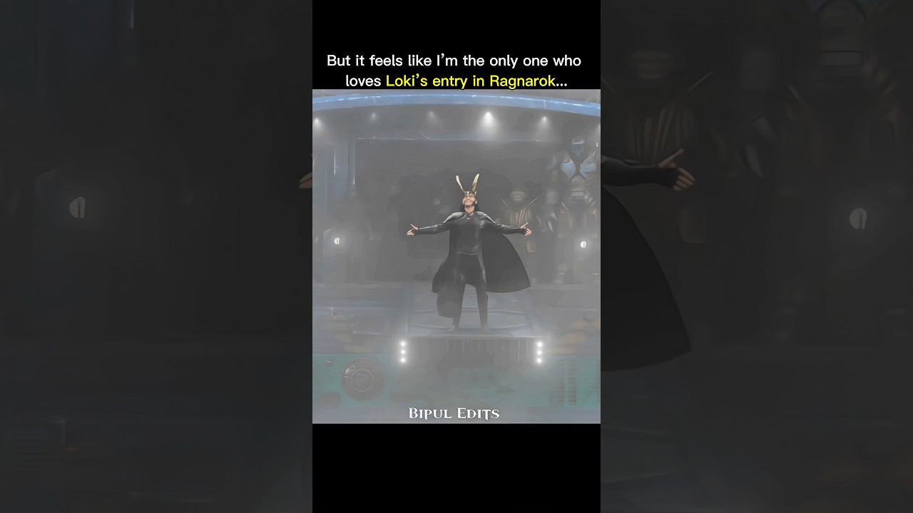 Loki entry in thor ragnarok #marvel