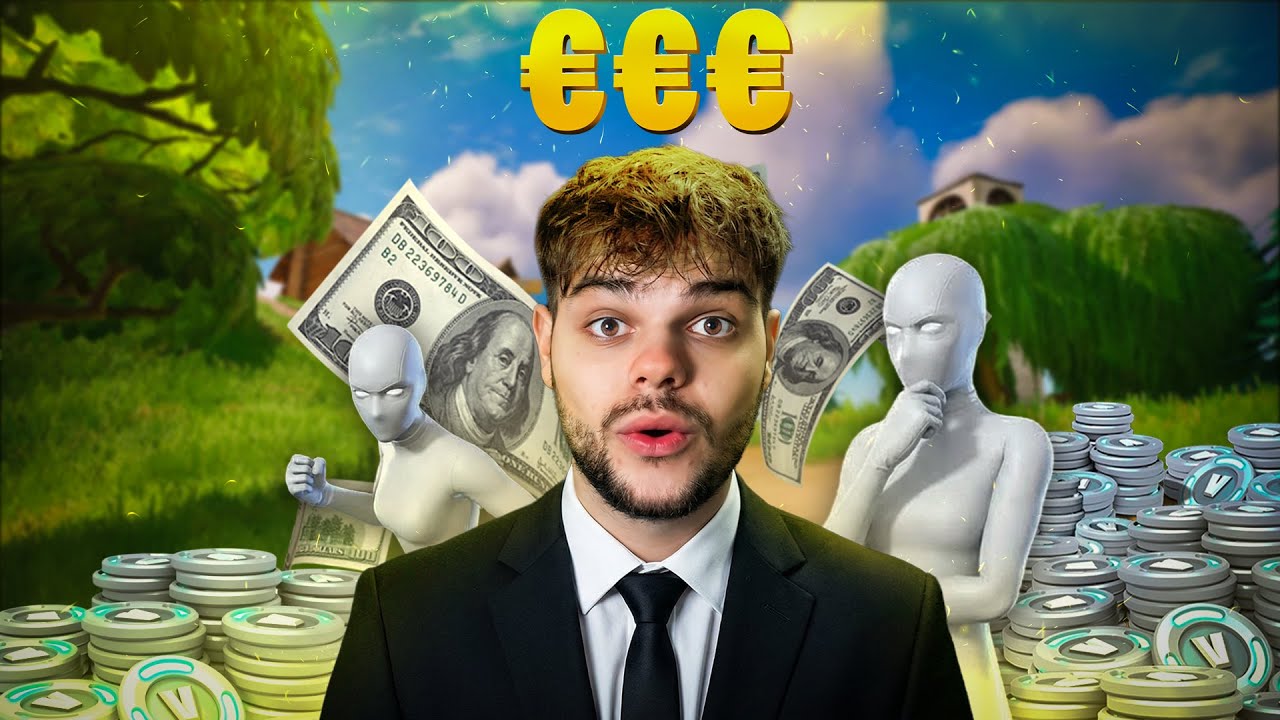 Ich habe EINEM Fortnite-Spieler V-Bucks geschenkt 👀🎮 | ARIAN