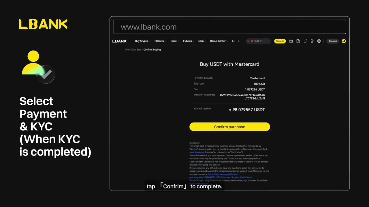Quick Guide to Buying Crypto on LBank (Web)