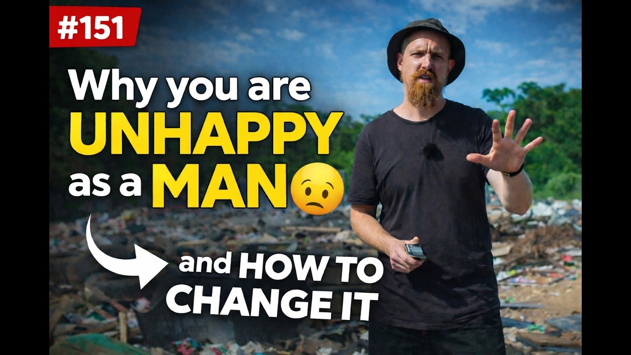 #151: Why you are unhappy as a man, and how to change it