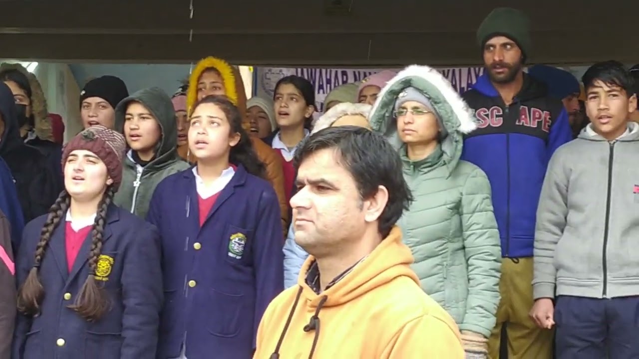 Republic day celebration in JNV DODA #republicday #jammukashmir