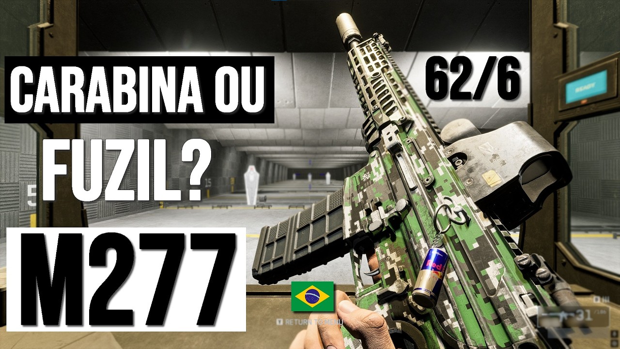 Essa CARABINA bate como FUZIL no LONGO ALCANCE