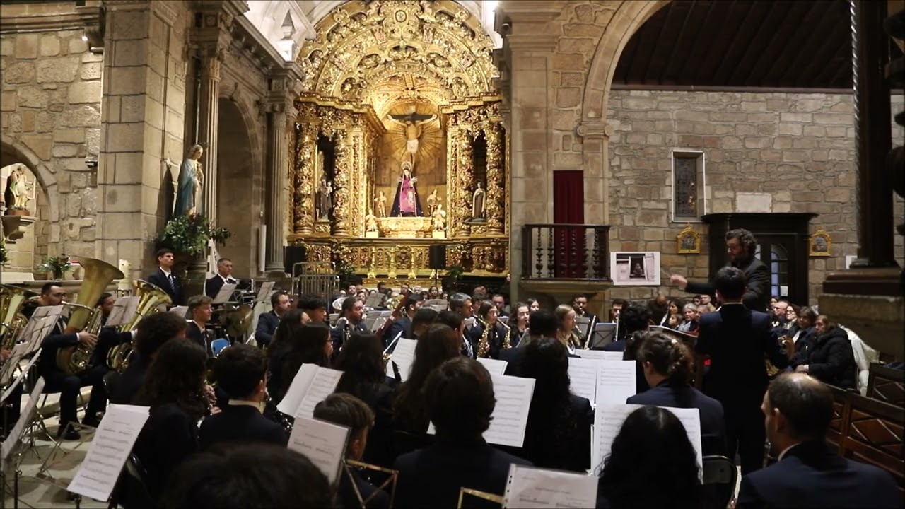 Concerto da Banda de Música  e Orfeão Limiano na Igreja Matriz - Ponte de Lima