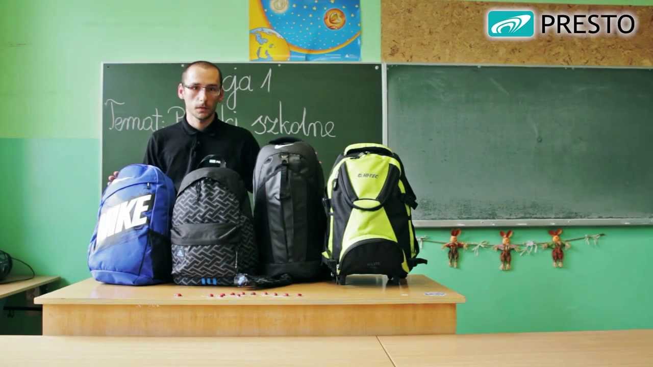 Plecaki szkolne na www.sklep-presto.pl