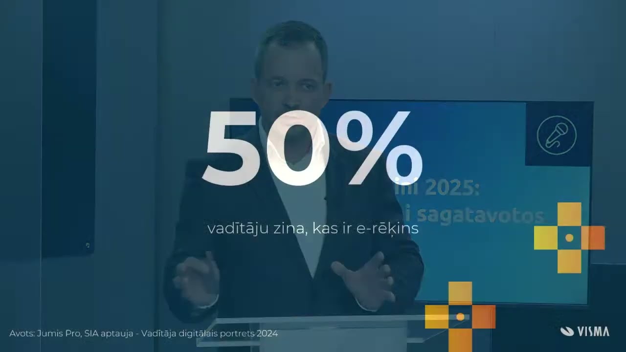 E-rēķini 2025: kas jāzina, lai sagatavotos (18.10. videosemināra ieraksts)