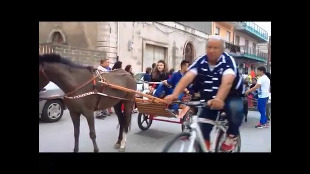 Sfilata di cavalli pasqua a Floridia