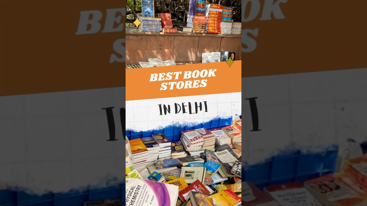 Best Bookstores in Delhi 📚 | Top Book Shops & Book Cafes | Delhi Book Lovers Guide