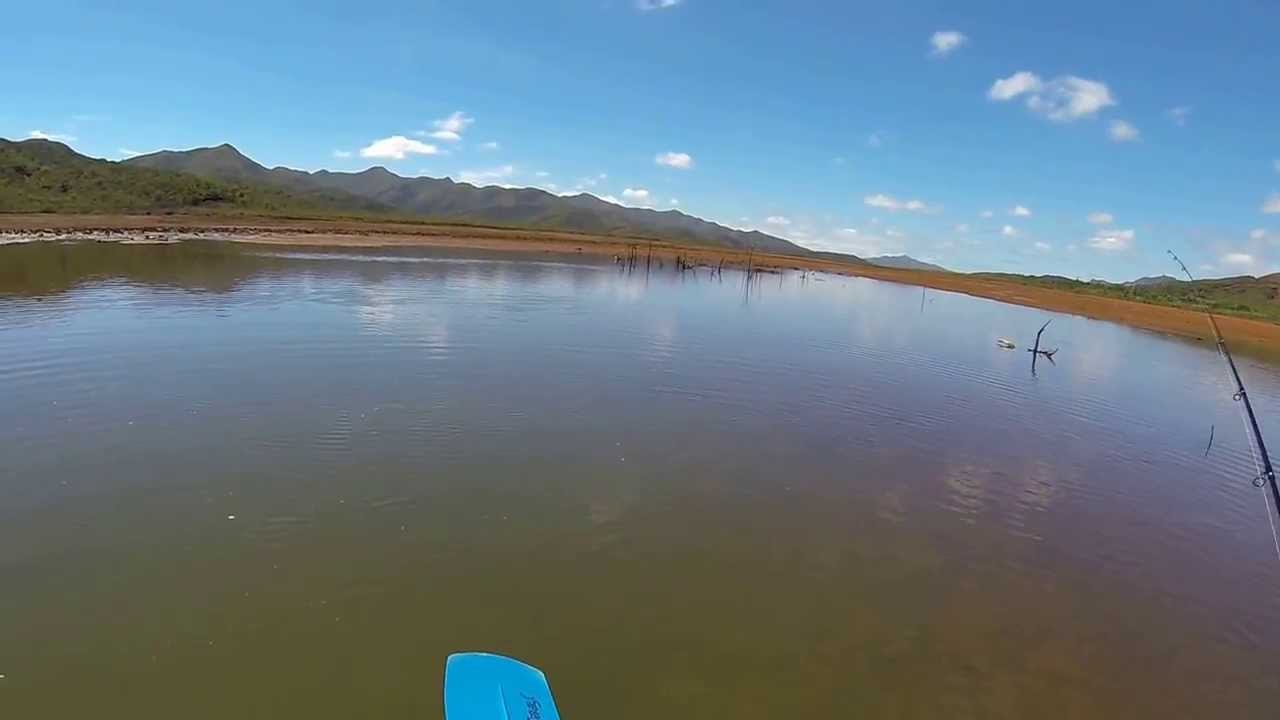 Black-bass en kayak au Lac de Yaté - Nouvelle-Calédonie