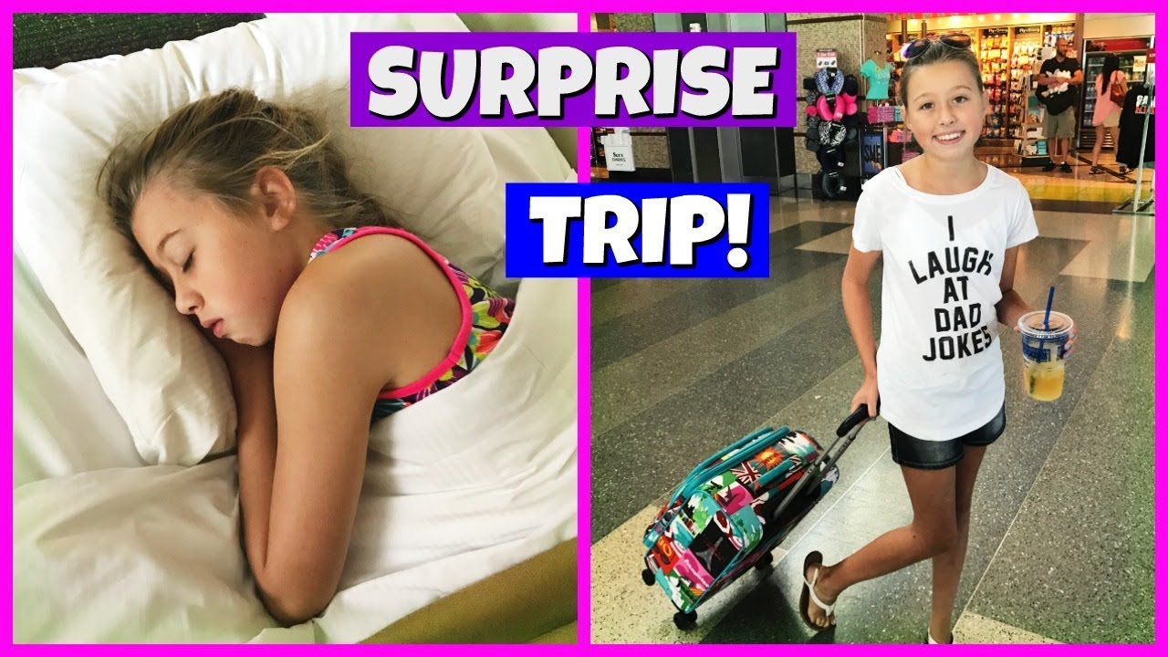 SURPRISE TRIP FOR GABRIELLE! GOING TO CVX LIVE!