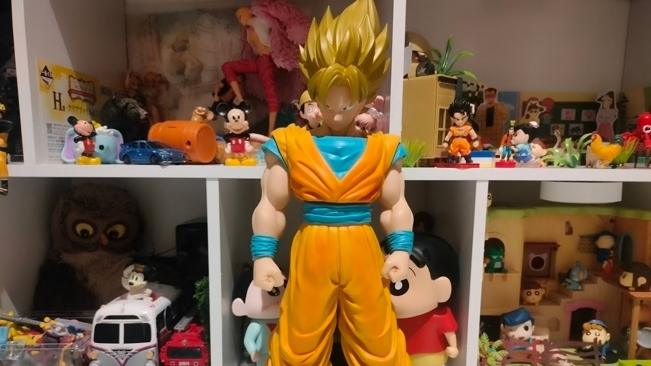 Unboxing Goku Dragon Ball Super Saiya 2 banpresto 40 cm