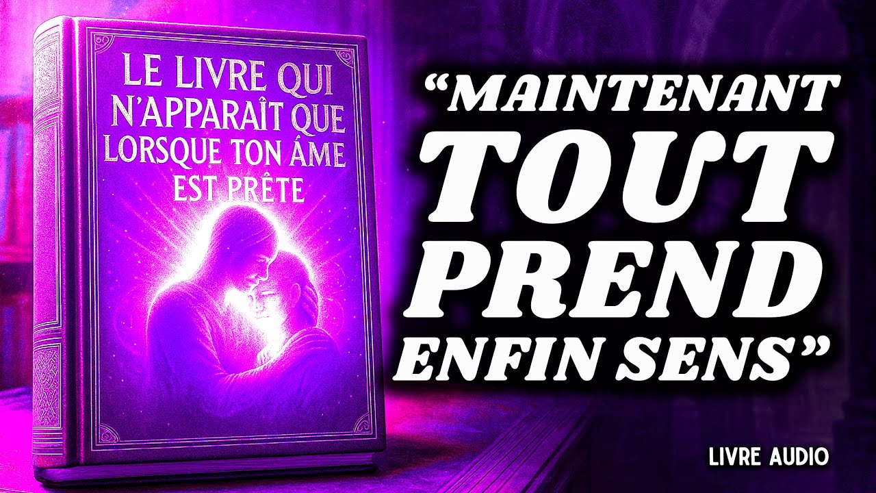 Ce livre arrive EXACTEMENT au moment où ton âme en a besoin
