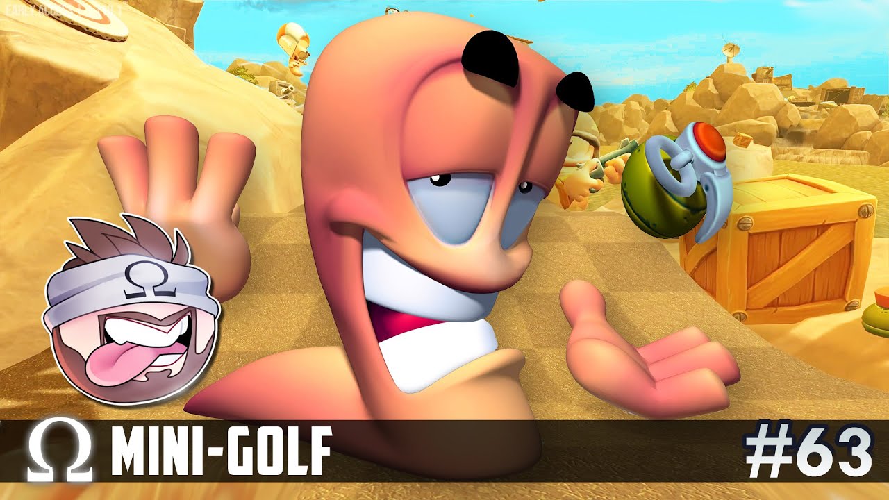 *NEW* WORMS MINI-GOLF COURSE! (Jetpacks and MORE!) | Golf With Your Friends Ft. Friends