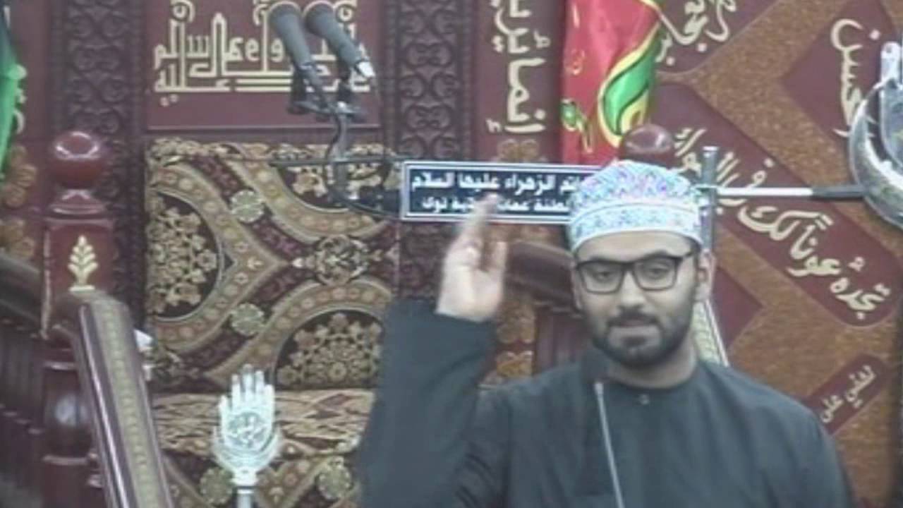 الرادود زهير العجمي   بيرق المظلوم ماتم الزهراء ع