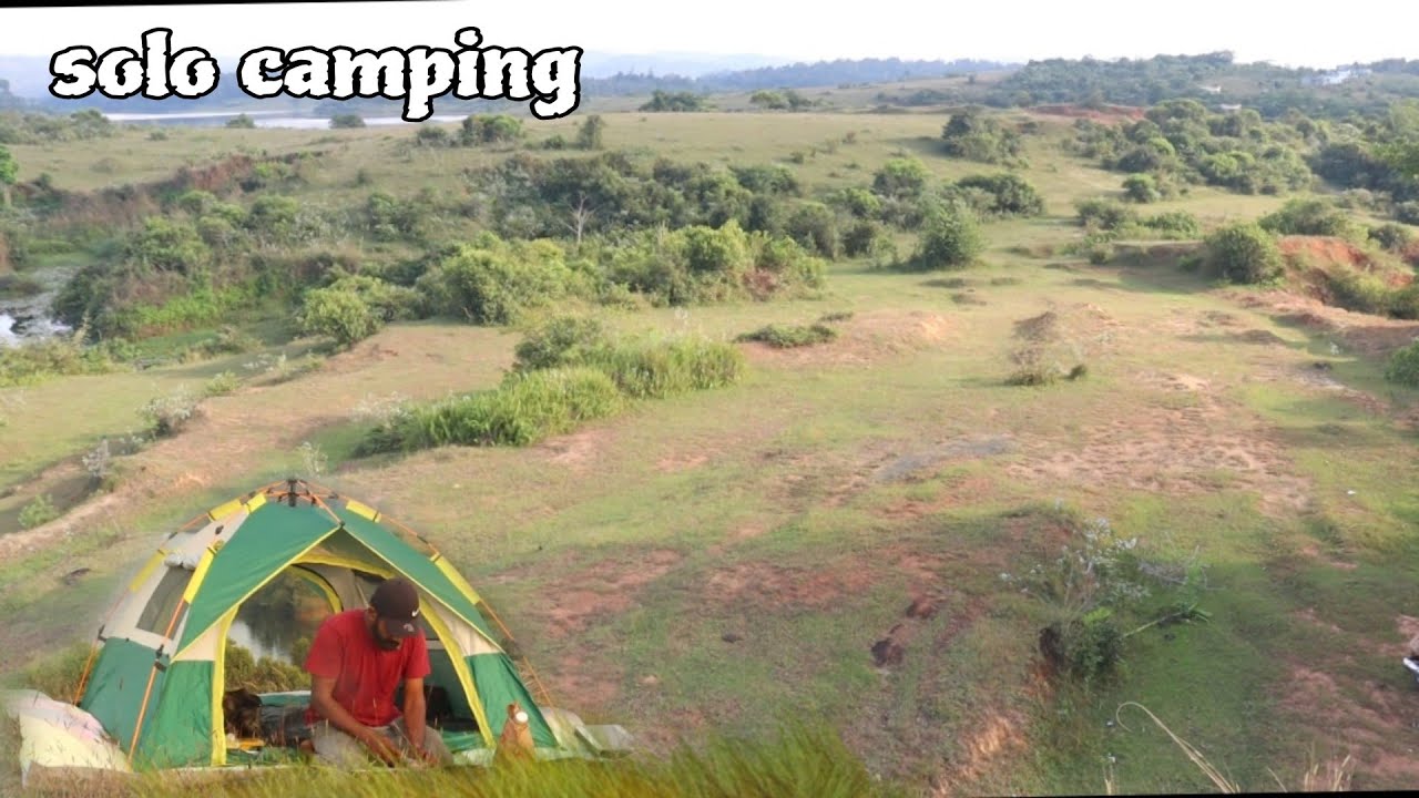 solo camping⛺ അടിപൊളി ക്യാമ്പിംഗ് 🥰🥰