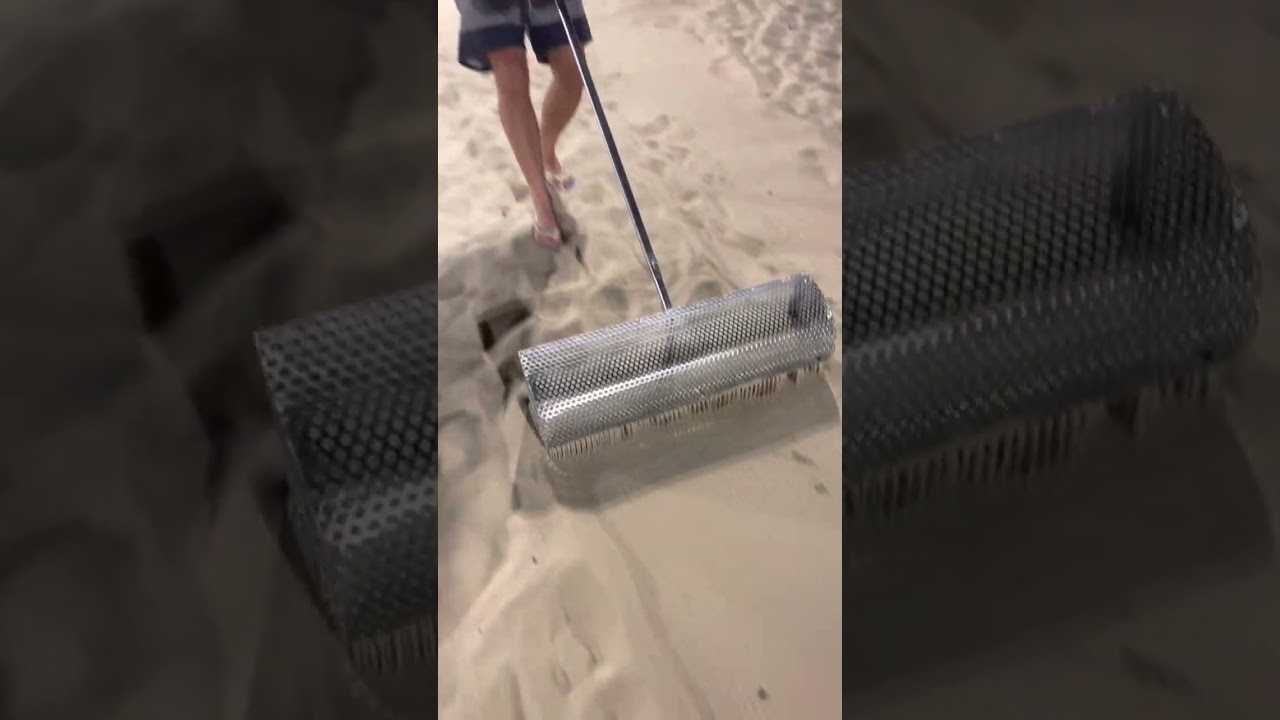 Eco peneira 5 minutos limpando uma das praias mais bonitas de Santa Catarina #ecopeneira