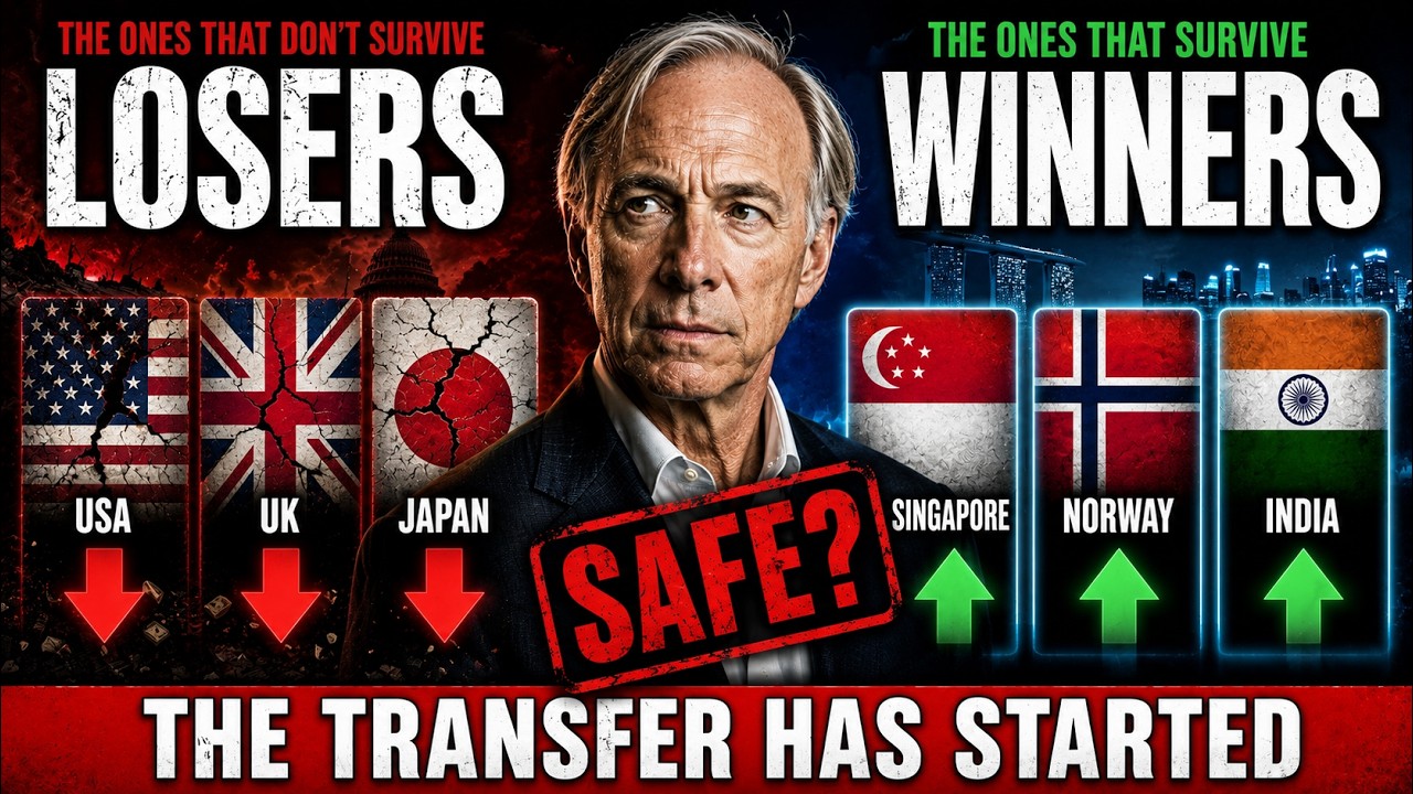 Dalio's 5 Winners vs 5 Losers &mdash; The Wealth Transfer Has Already Started