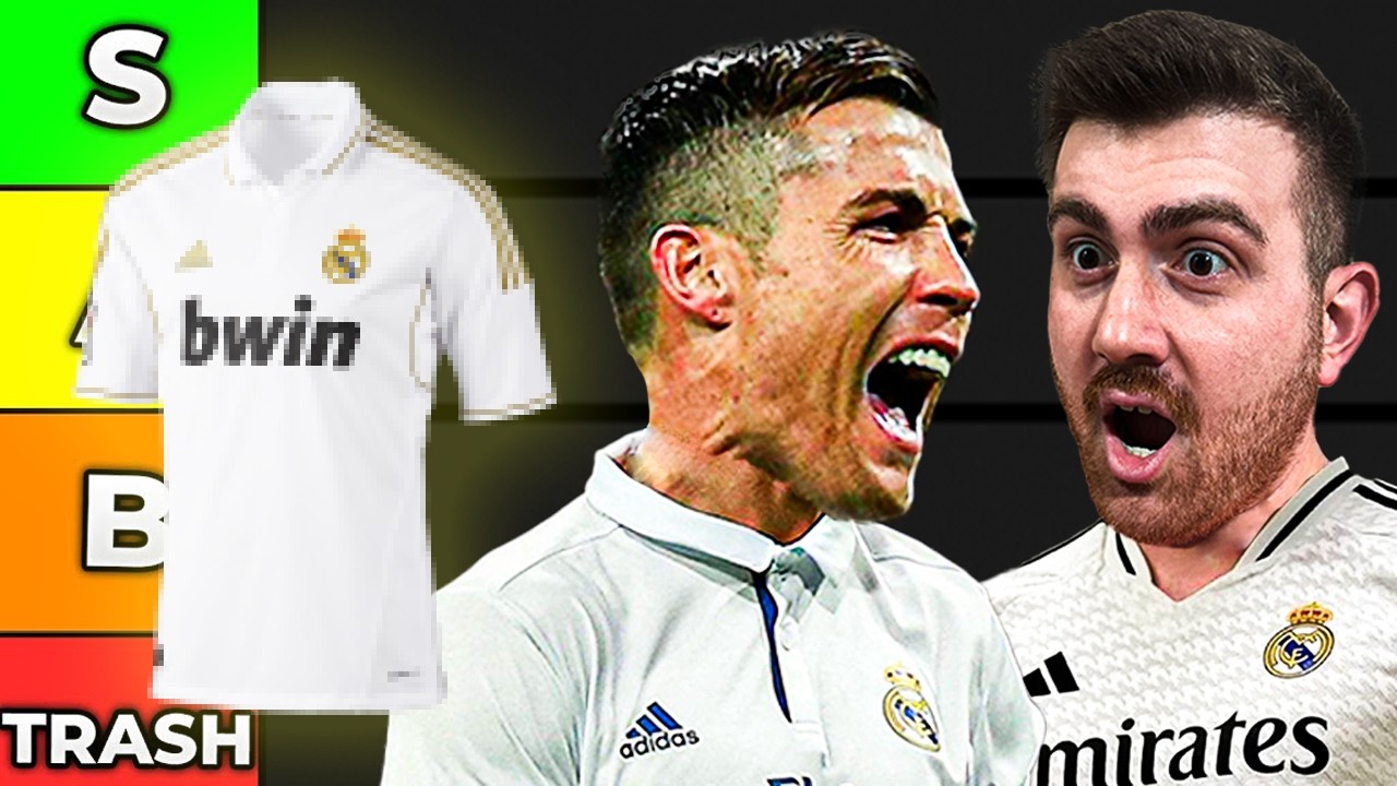 I Ranked EVERY Real Madrid Kit and Found the BEST!