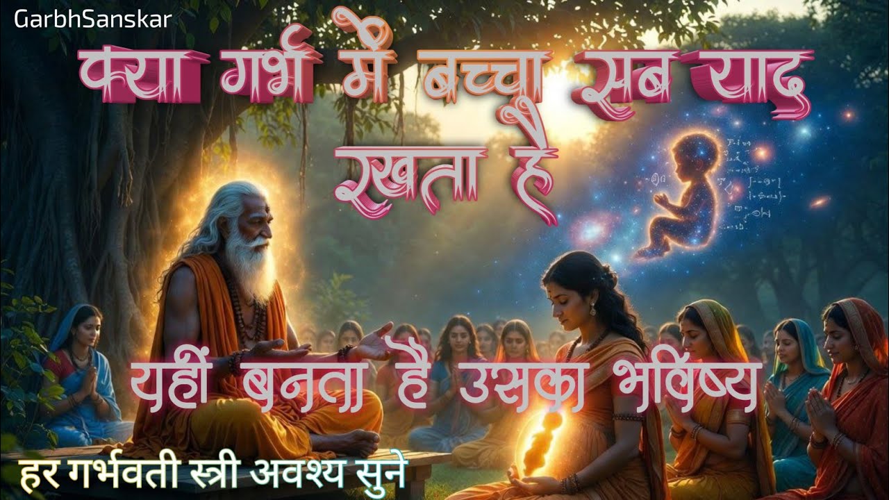 क्या गर्भ में बच्चा सब याद रखता है? | ध्रुव की गर्भ कथा और 3 रहस्यमयी Garbh Sanskar Stories