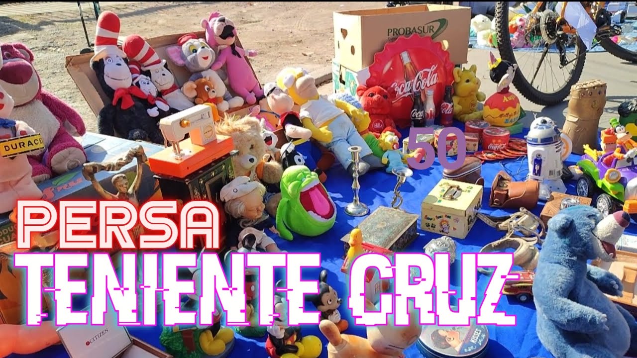 CACHUREANDO en el persa MAS GRANDE de Chile 🇨🇱 Persa Teniente Cruz