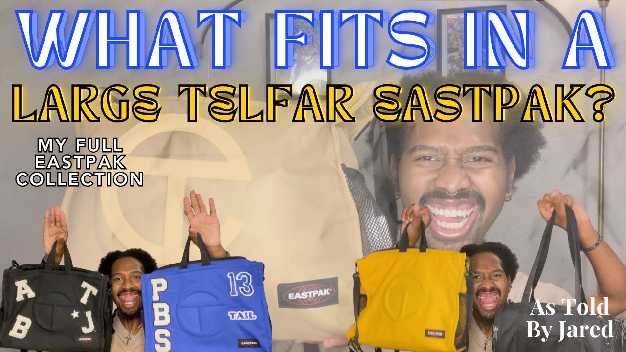 WHAT FITS IN A LARGE TELFAR EASTPAK BAG | MY EASTPAK COLLECTION | My Carry-On & Weekend Bag | ATBJ