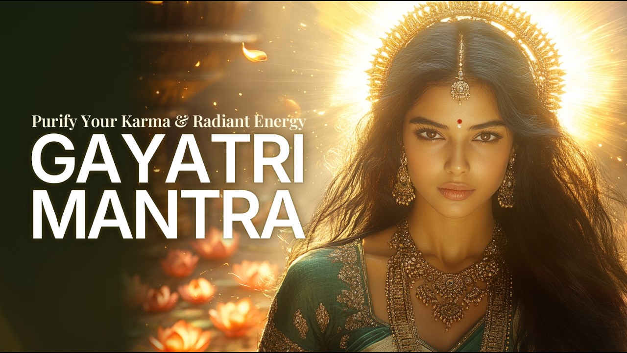 ☀️𝟏𝟎𝟖 𝐓𝐈𝐌𝐄𝐒 Unlock Focus & Wisdom: Light Up Your Mind with Divine Grace | Gayatri Mantra