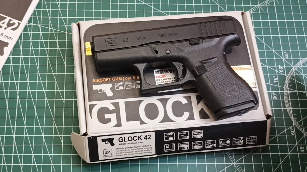 Review dan Tutorial Penggunaan Umarex Glock 42 Authentic Original Gas blowback Series 6mm