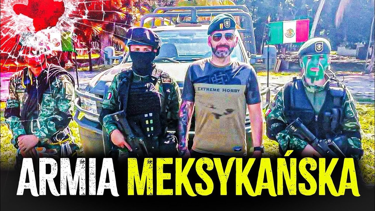 SPEDZILEM DZIEN Z MEKSYKANSKIM WOJSKIEM ! *wojna z kartelami*