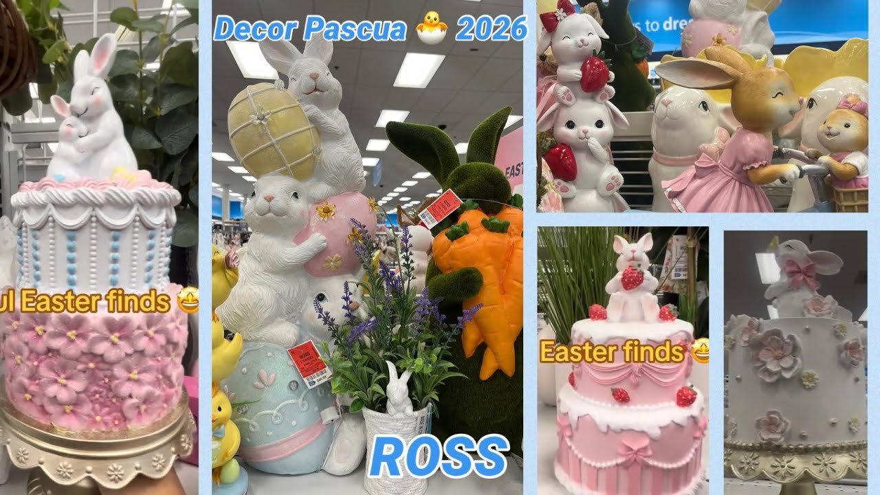 Ross decoración de Pascua, Easter 🐣 2026-Cosas bellas🤩 a precios increíbles 😍🐰🐥y más