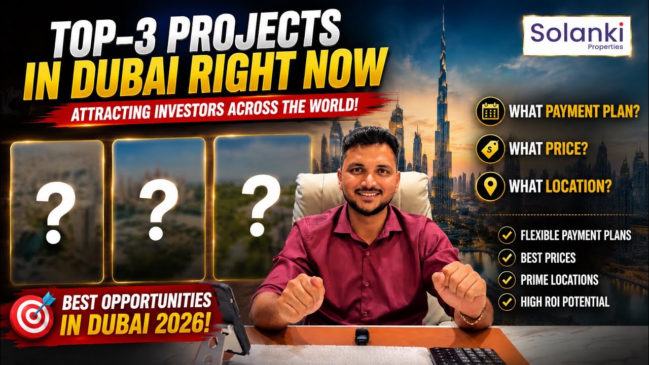 If I Had AED 1 Million, These Are the 3 Dubai Projects I&rsquo;d Buy in 2026