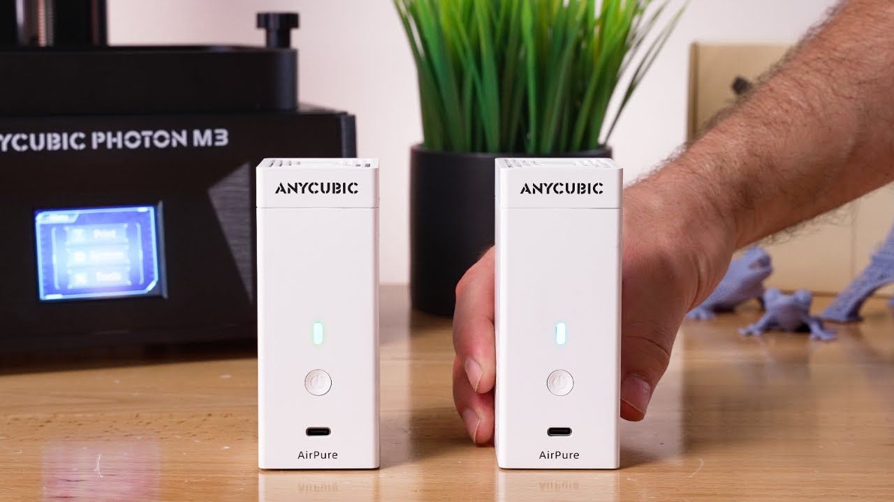 Anycubic AirPure — угольная фильтрация — 3D-печать смолой