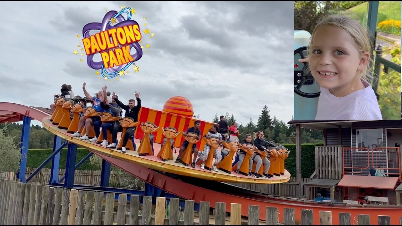 Paultons Park Vlog - First ever visit