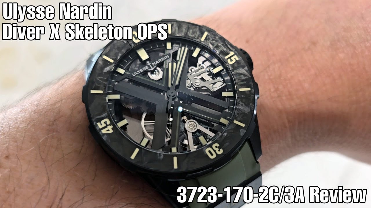 Ulysse Nardin Diver X Skeleton OPS 3723-170-2C/3A Review