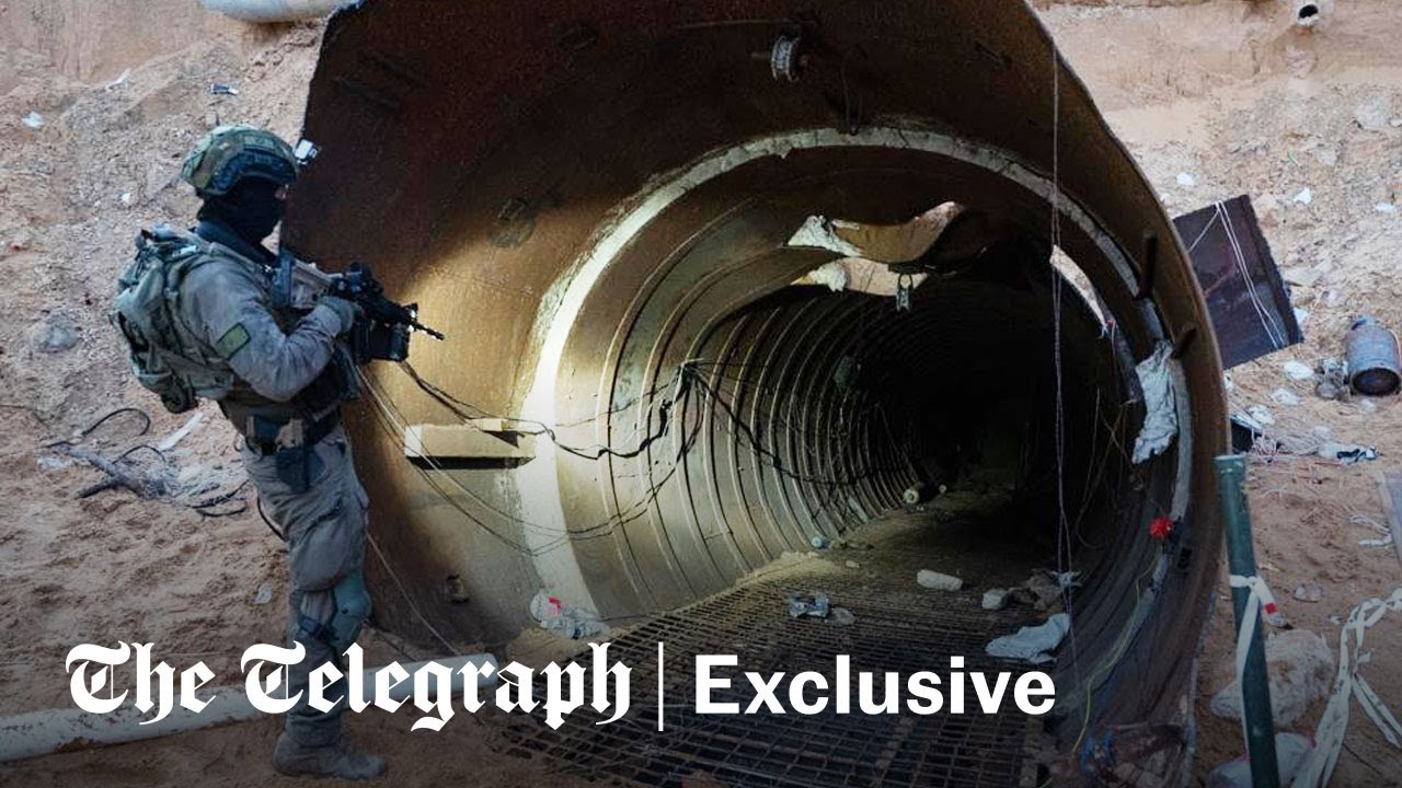 Exclusive look inside Hamas' Gaza tunnel network - Israeli forces dispatch