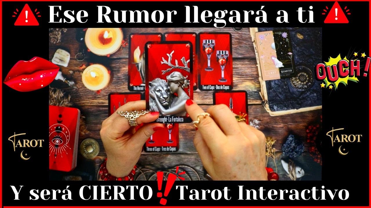 ⚠️UN RUMOR ⚠️ACERCA DE TU PERSONA ESPECIAL LLEGARA A TI Y SERA VERDAD❗ ❗❤️TAROT INTERACTIVO❤️AMOR❤️