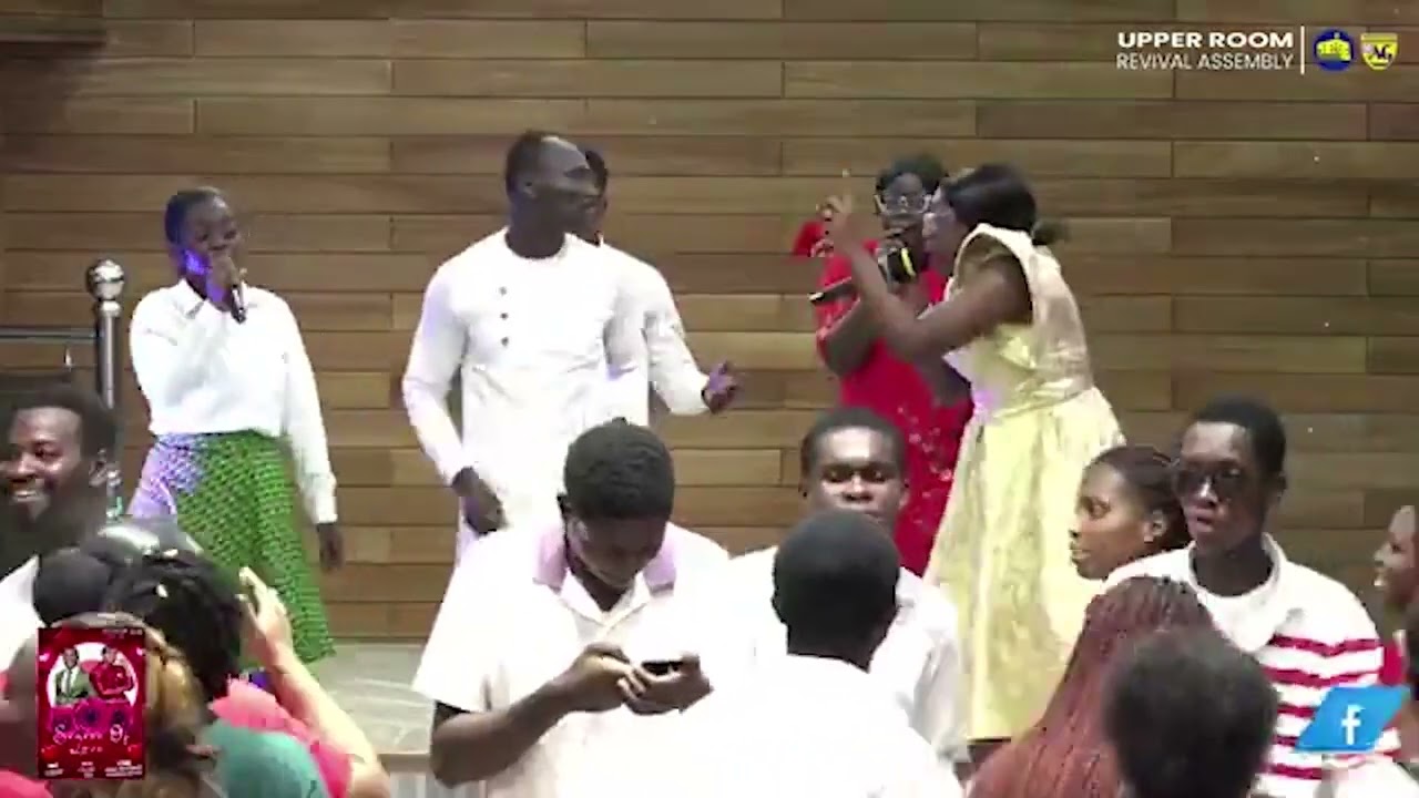 SANDY ASARE AND DEACON SAMMY BAAH HOT PRAISES AT UPPER ROOM ASSEMBLIES OF GOD