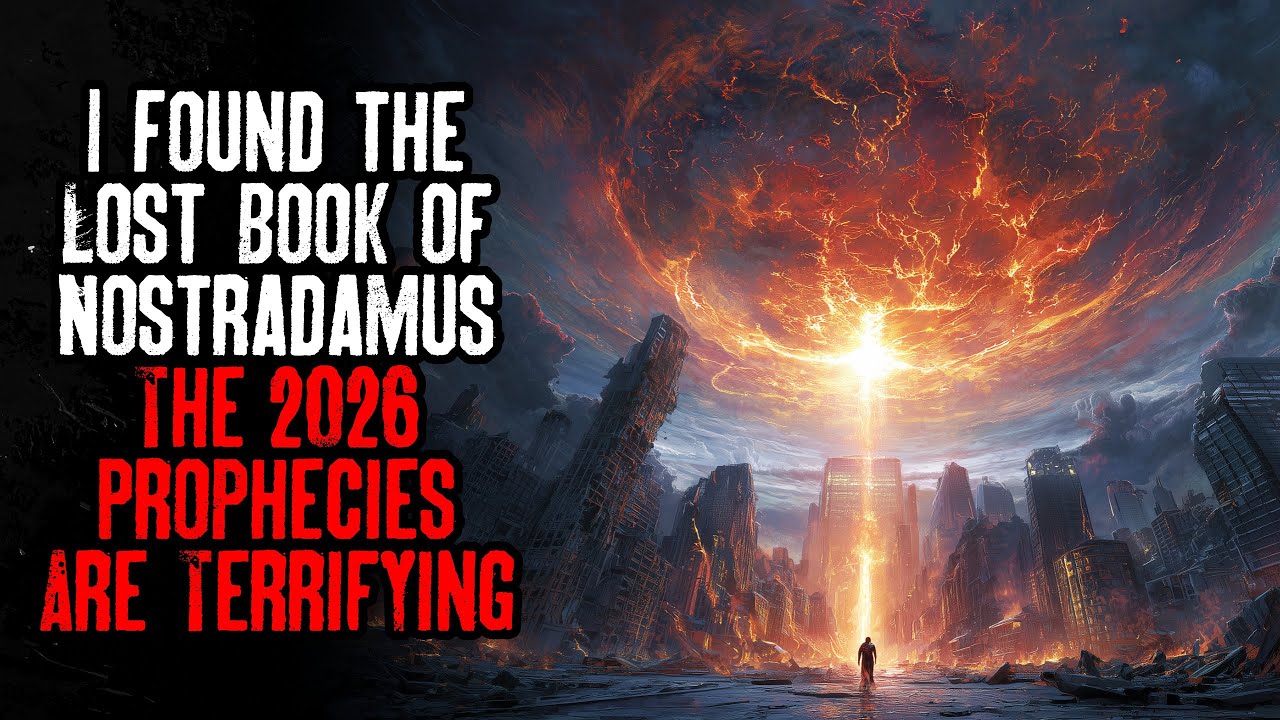 I Found the Lost Book of Nostradamus &mdash; The 2026 Prophecies Are Terrifying